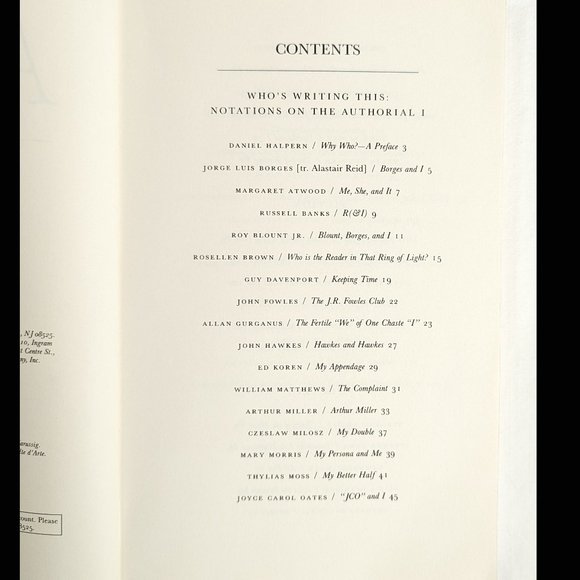 Antaeus 73/74 Spring 1994 Literary Journal, 231pp Arthur Miller, Margaret Atwood - Picture 3 of 5